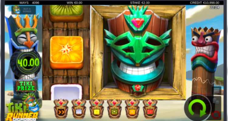 Tiki Runner Gigablox W88